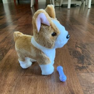 American Girl Doll Dog with Magnetic Dog Toy